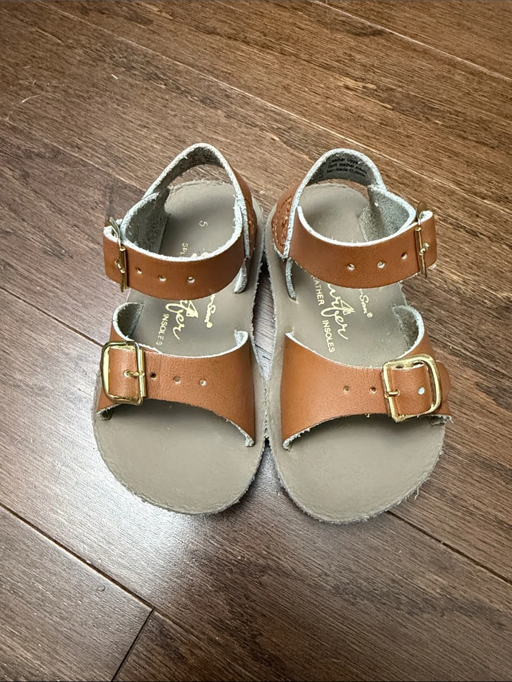 Saltwater Sun- San Sea Wee sandal- like new- Toddler 5